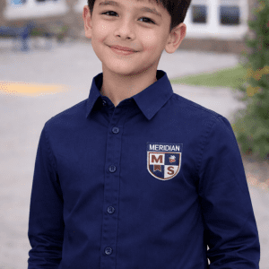 Hemd langarm (Stretch) Dunkelblau