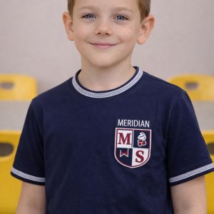 T-Shirt kurzarm Navy Blau