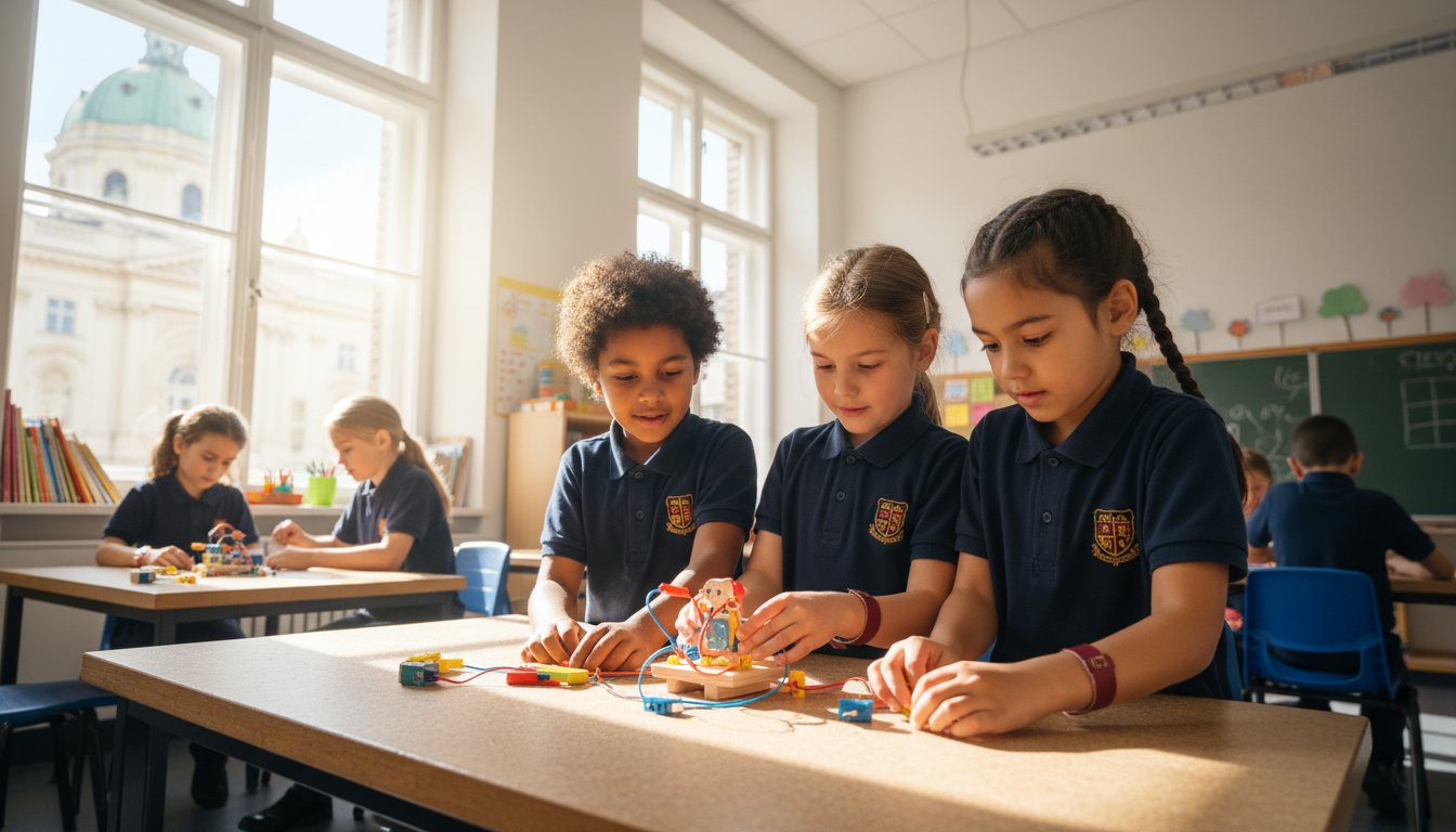 STEM subjects in primary school: Why a spirit of inquiry starts early in Vienna