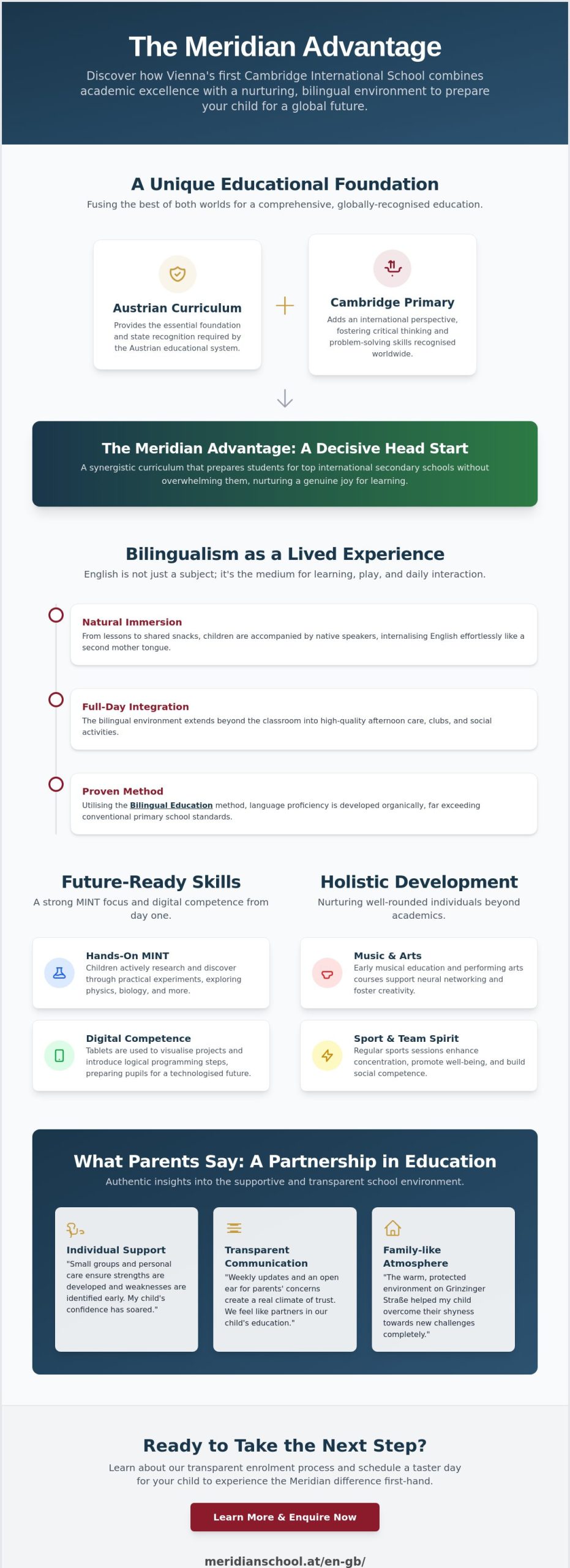 Meridian Private School Reviews: Why Viennese Families Choose Bilingual Excellence