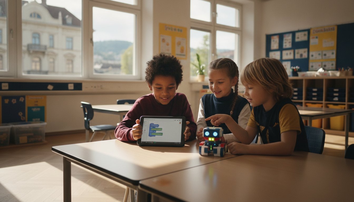 Programmieren lernen in der Volksschule: Warum IT-Kompetenz 2026 unverzichtbar ist