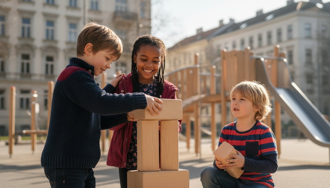 Soziale Kompetenzen vor dem Schulstart f&ouml;rdern: Der Weg zum entspannten Taferlklassler