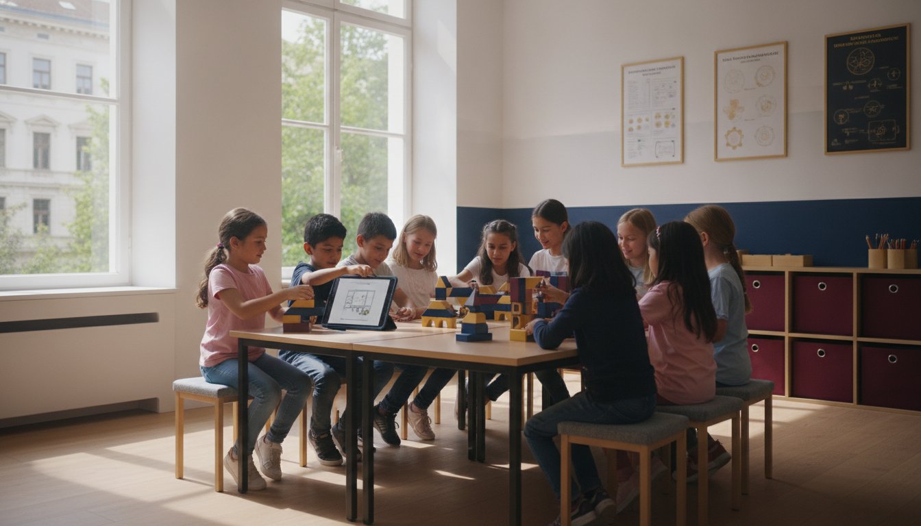 Vorteile bilinguale Volksschule Wien: Warum Zweisprachigkeit 2026 den Unterschied macht