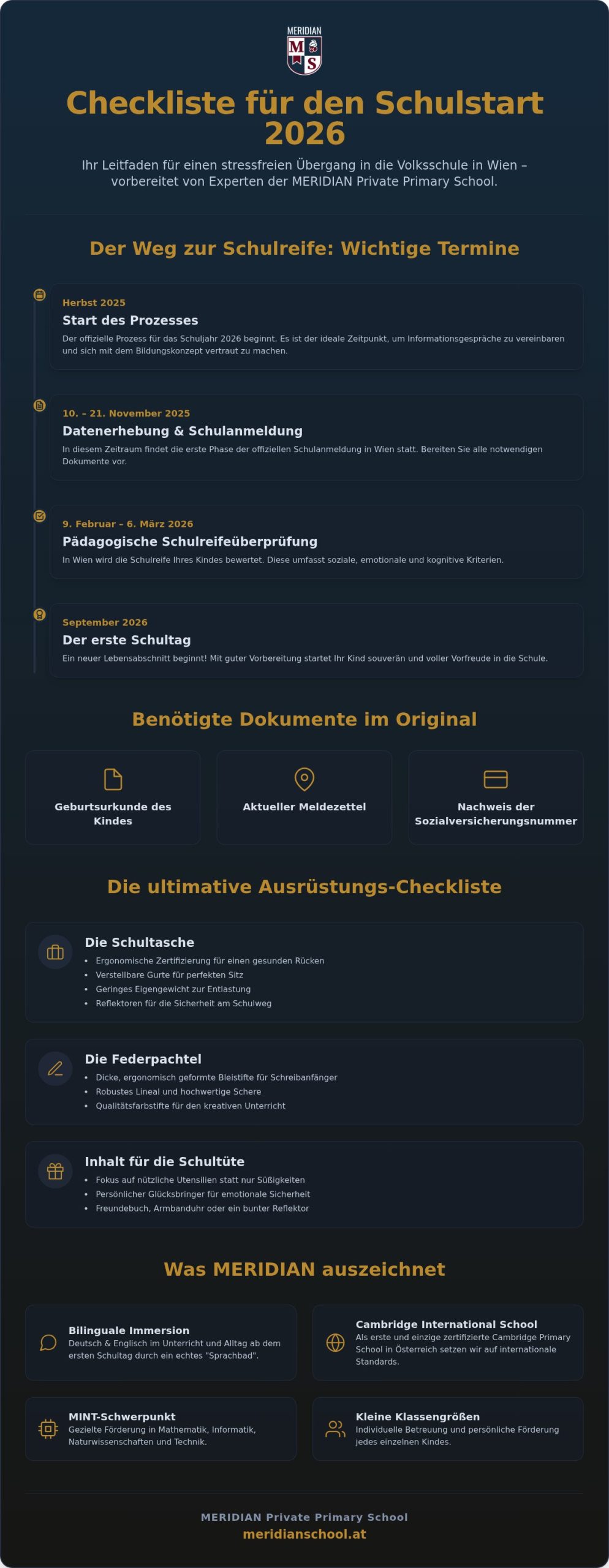 Checkliste Schulstart 2026: So bereiten Sie Ihr Kind perfekt auf die Volksschule vor