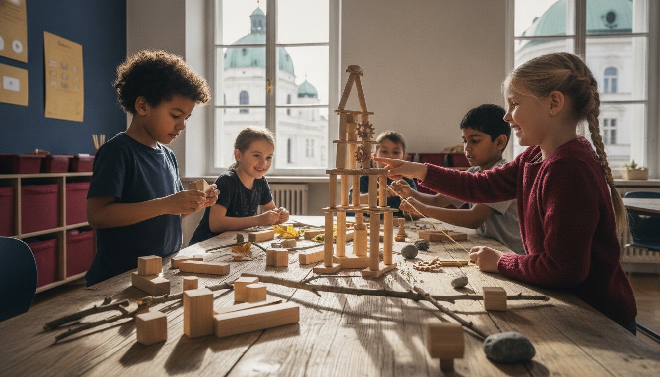 Kreatives lernen kinder