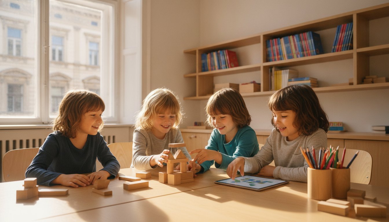 Vorteile des Cambridge Primary Curriculum: Warum die Volksschule Meridian in Wien Ma&szlig;st&auml;be setzt