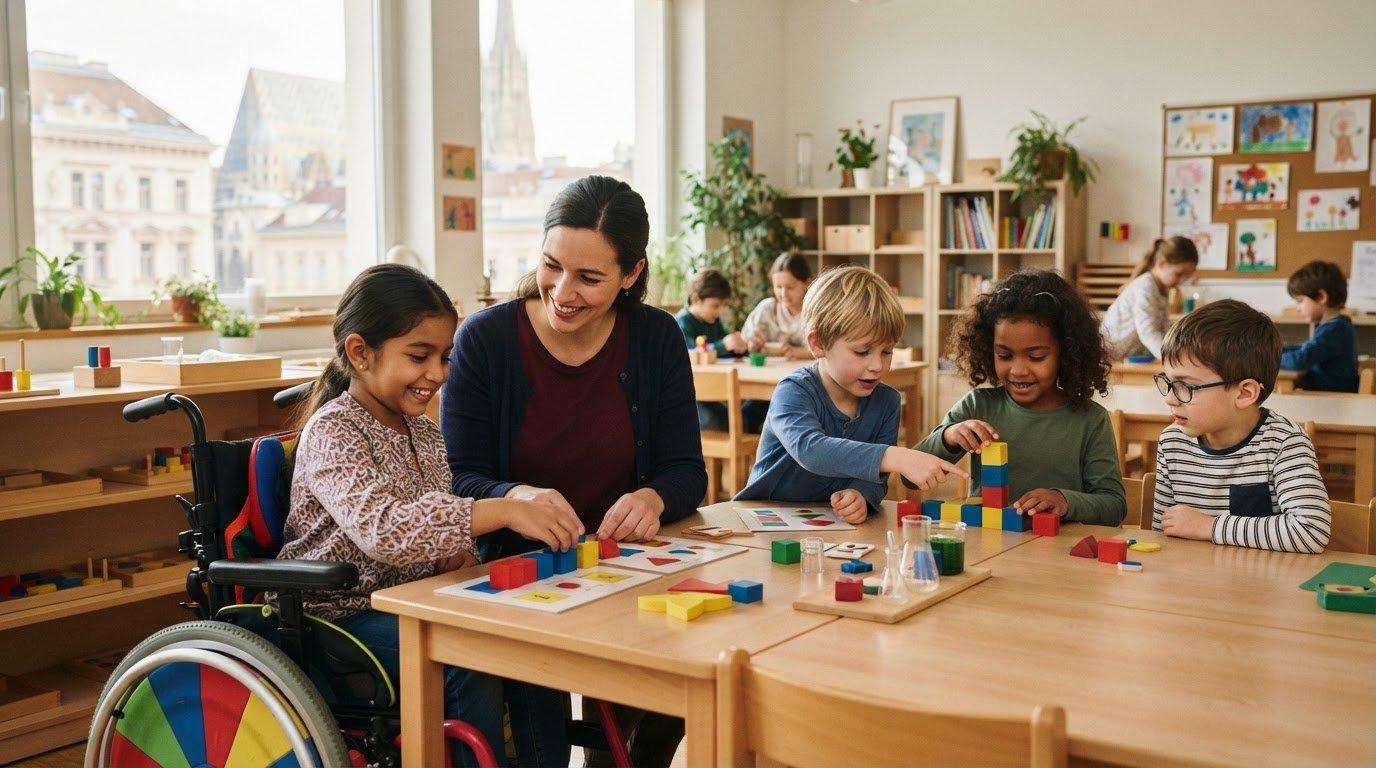 Individuelle F&ouml;rderung in der Volksschule Wien: Unterst&uuml;tzung f&uuml;r Sch&uuml;ler*innen mit Behinderung